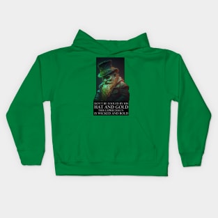 Saint Patrick's Day Cool Leprechaun Kids Hoodie